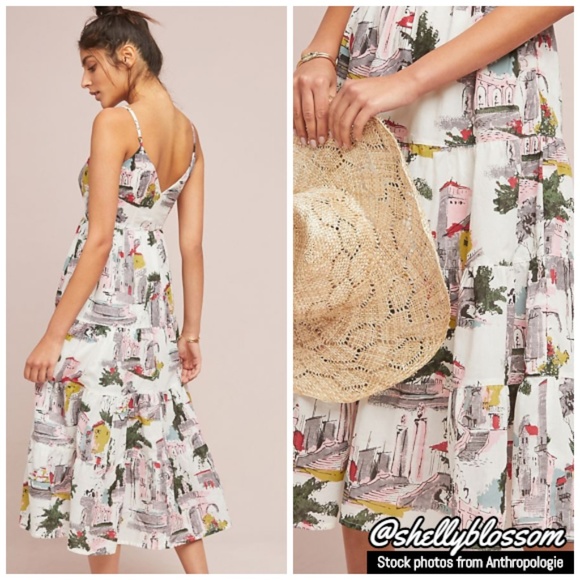 NWT Anthropologie Cityscape Dress by Lazybones - Picture 3 of 8